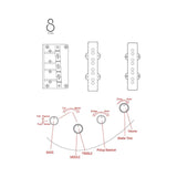 Sire V6 4/BSB Marcus Miller actieve 4-snarige basgitaar Butterscotch Blonde