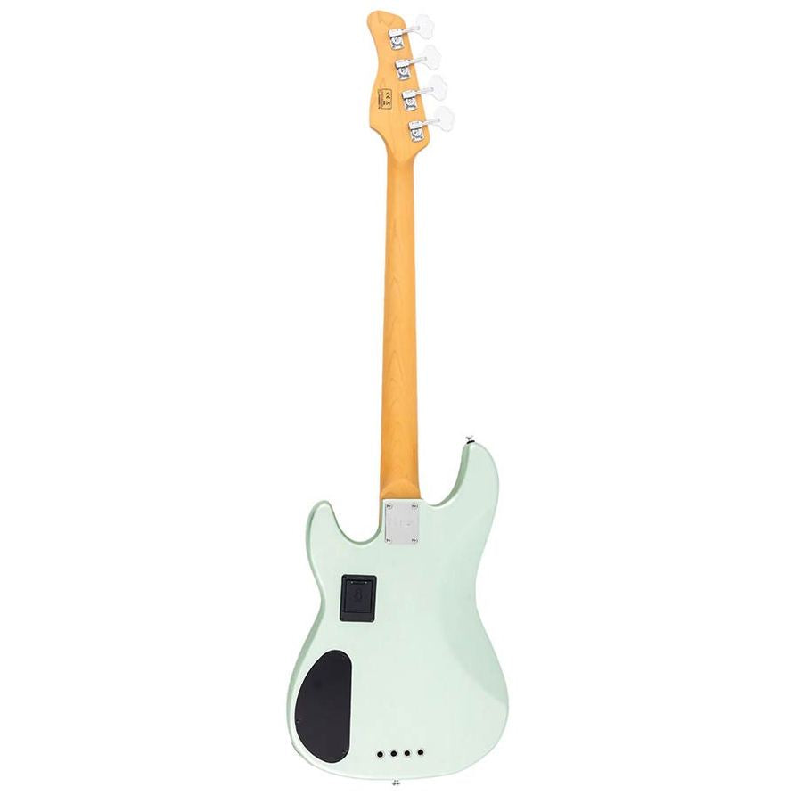 Sire P6 4/SGM Marcus Miller 4-snarige actieve basgitaar Surf Green Metallic