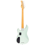 Sire P6 4/SGM Marcus Miller 4-snarige actieve basgitaar Surf Green Metallic