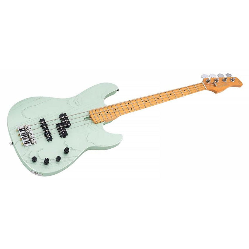 Sire P6 4/SGM Marcus Miller 4-snarige actieve basgitaar Surf Green Metallic