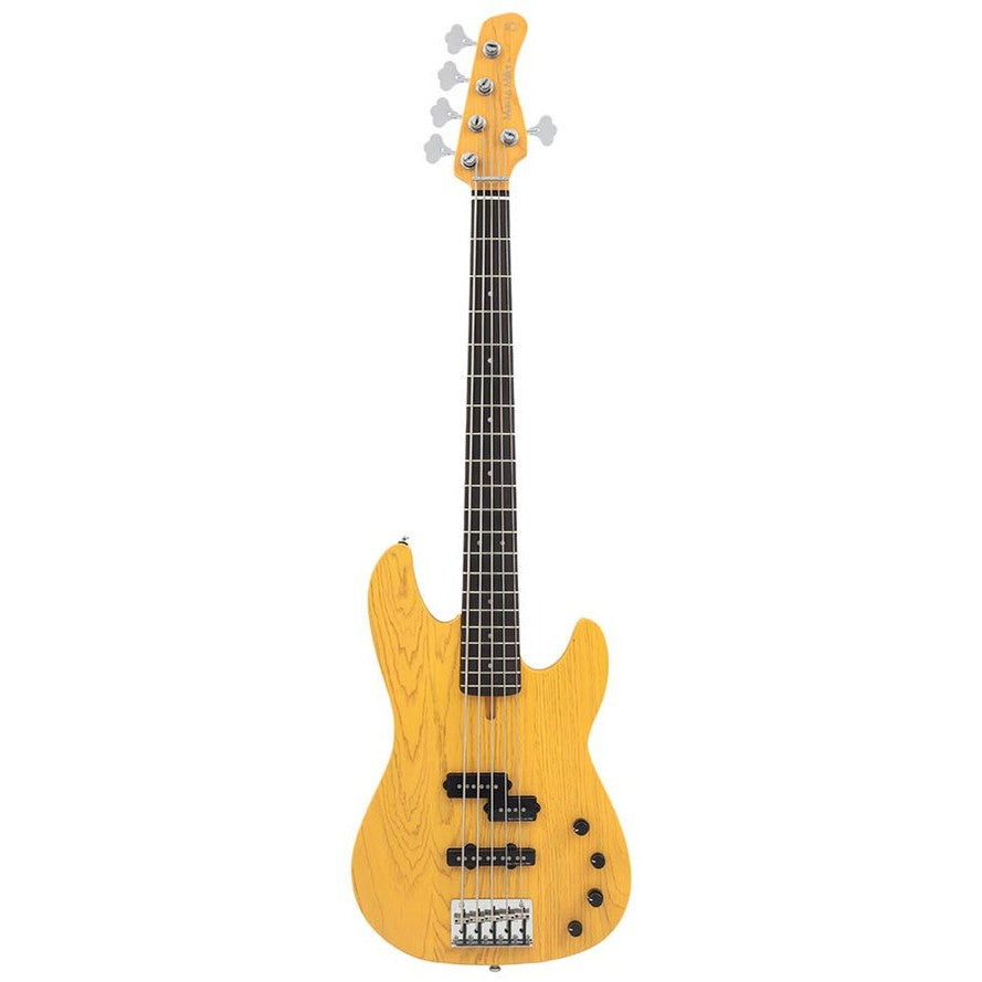 Sire P6 5/BSB Marcus Miller 5-snarige actieve basgitaar Butterscotch Blonde
