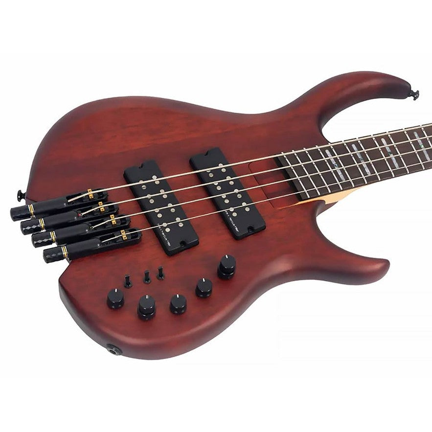 Sire M6H 4/MAS Marcus Miller M6 Series headless actieve basgitaar mahogany satin