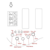 Sire M6H 5/BKS Marcus Miller M6 Series headless 5-snarige actieve basgitaar sandblasted black