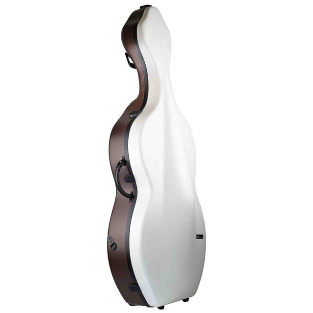 BAM BONB1003XLWM Bonbon cellokoffer 4/4 bruin met witte bovenkant 4 kg