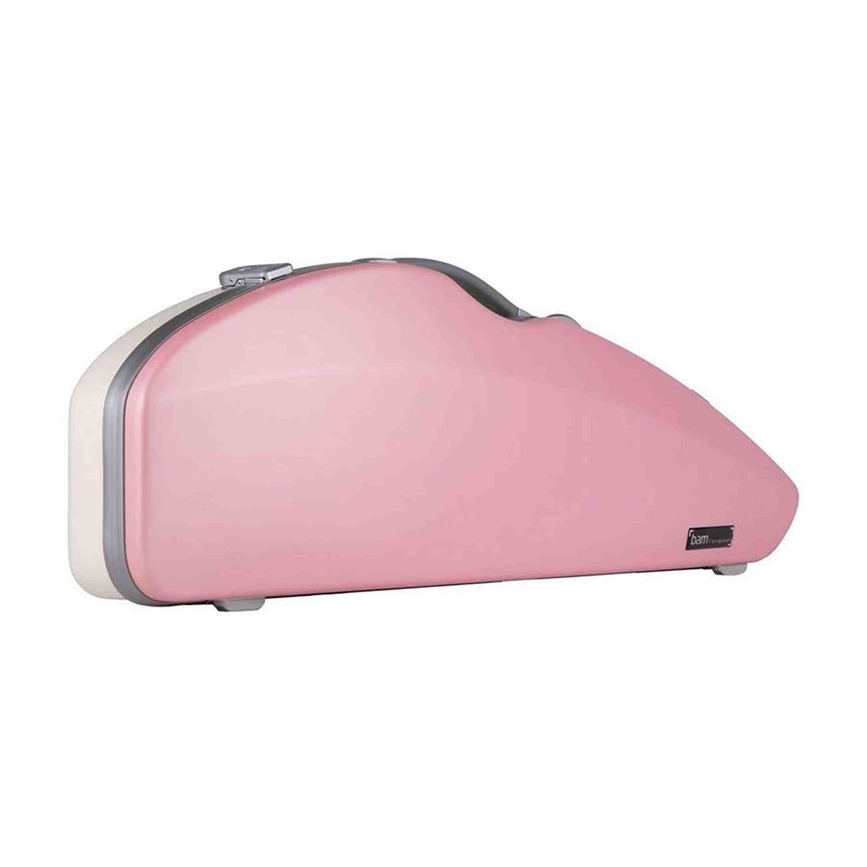 BAM BONB2004XLROW Bonbon vioolkoffer 4/4 wit met lichtroze top