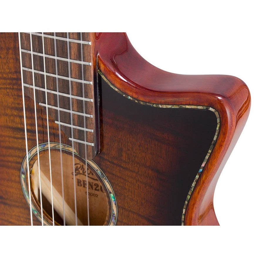 Bromo BEN2C/3TS Fusion Craft Series hollow body nylon sunburst