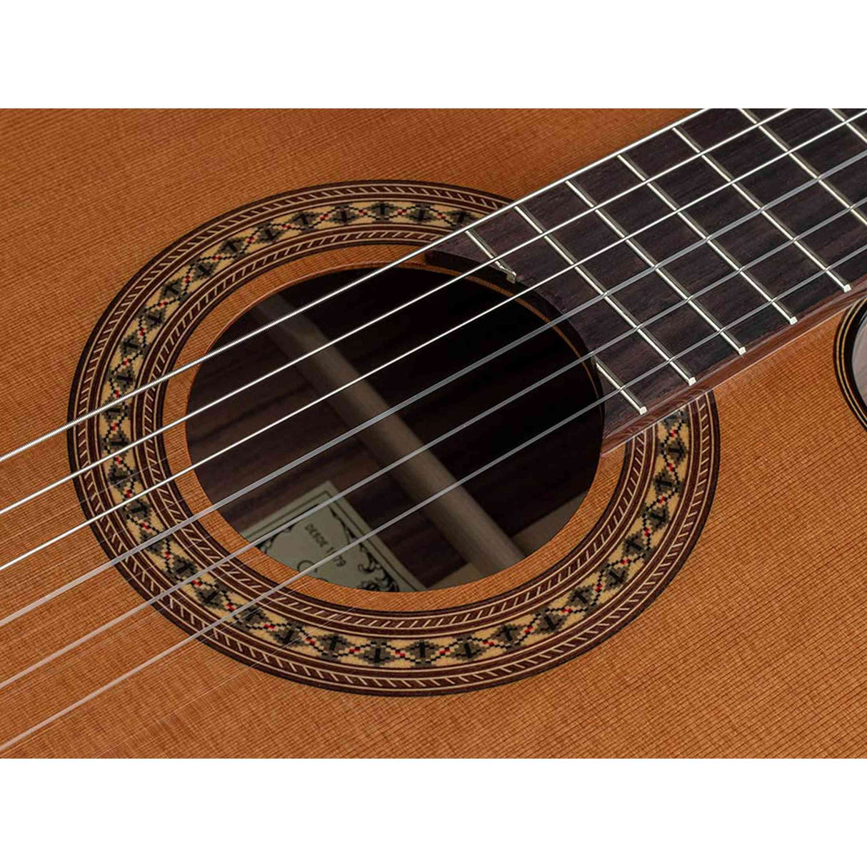 Salvador Cortez CC-6048CE klassieke gitaar massief ceder bovenblad, 48mm hals, Fishman Presys I