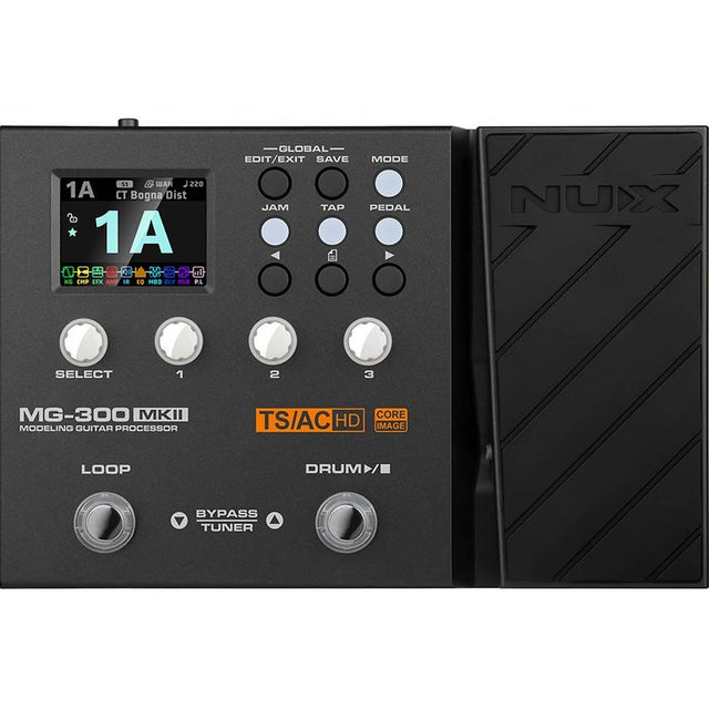 NUX MG-300MK2 multi-effectpedaal met drum machine