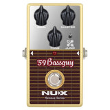 NUX Reissue Series analog overdrive effect pedaal true bypass 59 BASSGUY