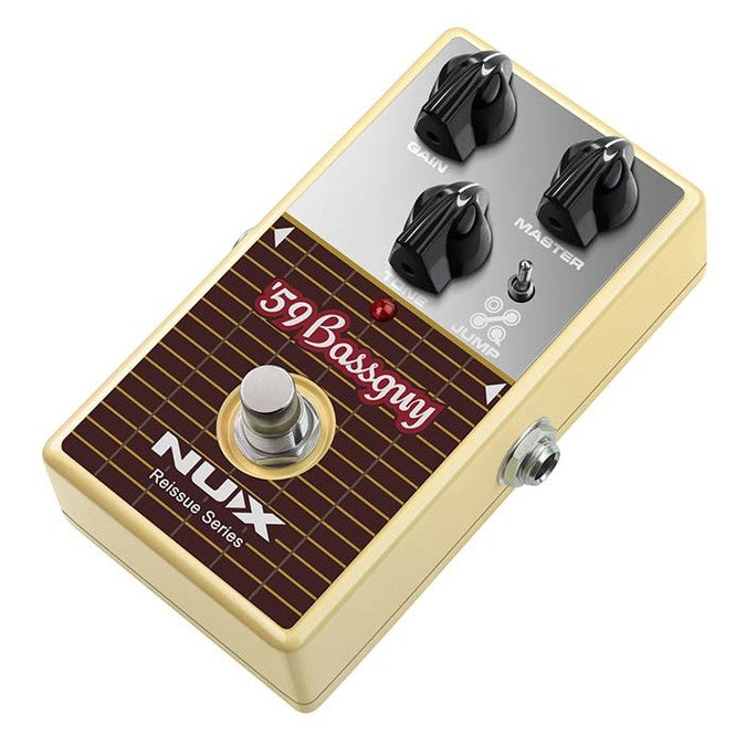 NUX Reissue Series analog overdrive effect pedaal true bypass 59 BASSGUY