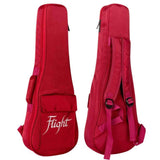 Flight Juliana Concert Ukulele met Solid Acacia Top, Ebony Toets en Japanse Fluorocarbon Snaren