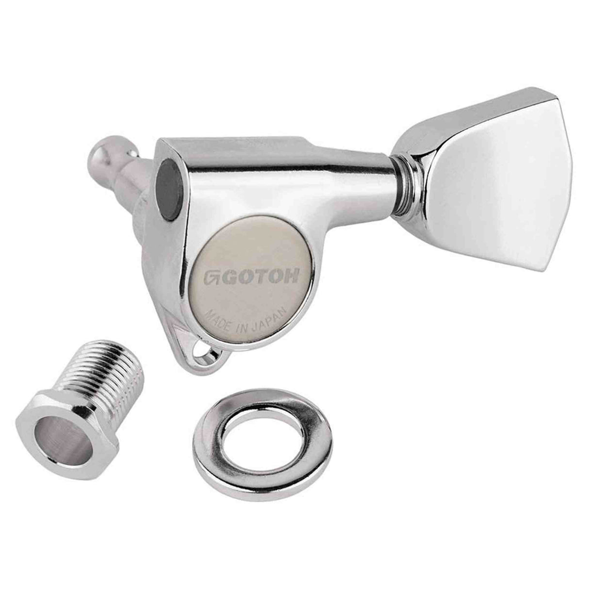 Gotoh GTH13318 SG301 stemmechanieken met 04 knoppen, 3L3R, chroom
