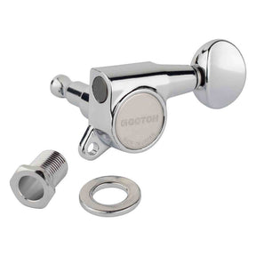 Gotoh GTH13810 SG381 stemmechanieken met 05 knoppen, 6R, chroom