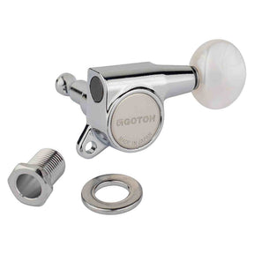 Gotoh GTH13823 SG381 stemmechanieken met 05PW knoppen, 6R, chroom