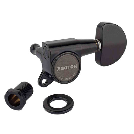 Gotoh GTH13874 SG381 stemmechanieken met B20 knoppen, 3L3R, cosmo zwart