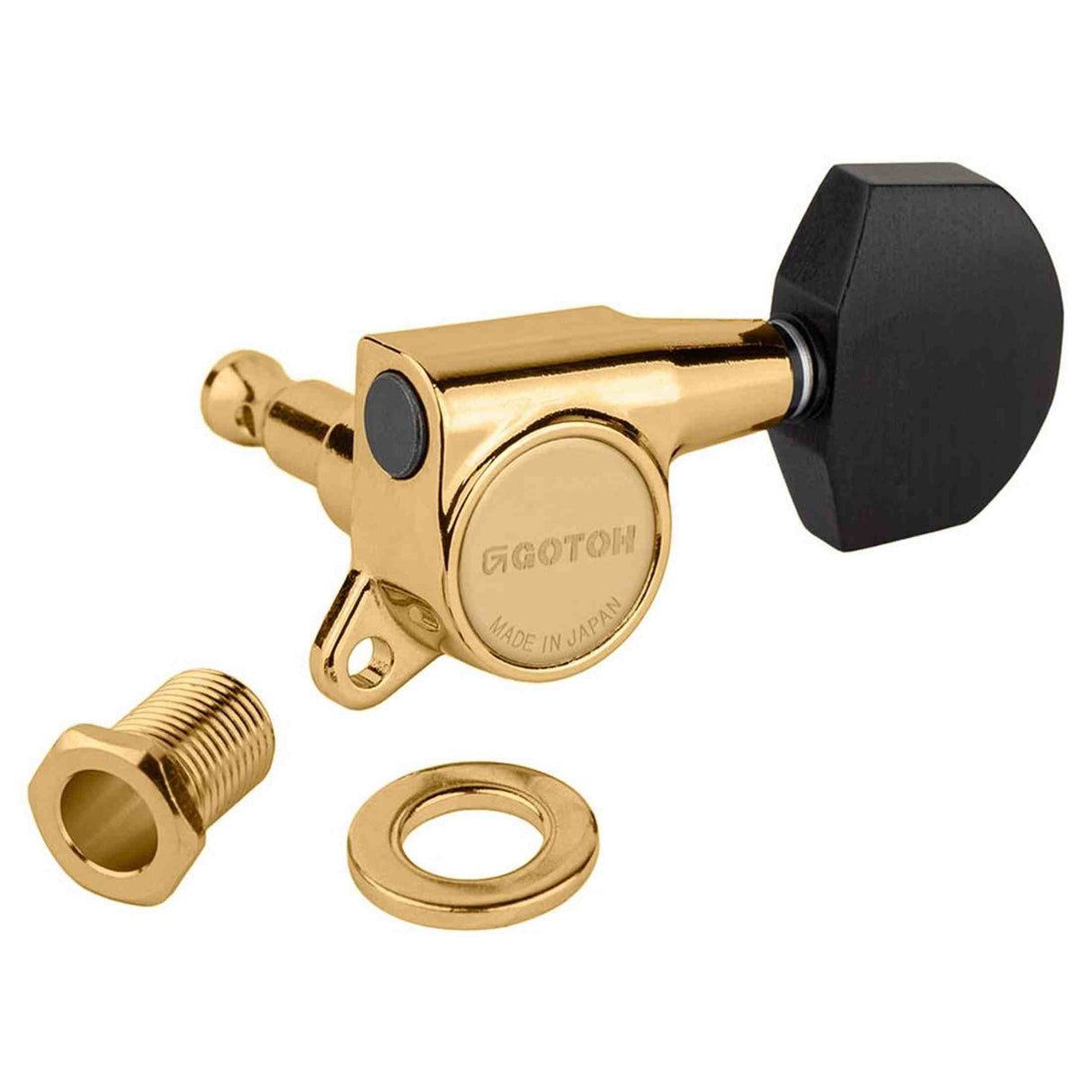 Gotoh GTH13876 SG381 stemmechanieken met EN01 knoppen, 3L3R, goud