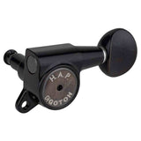 Gotoh GTH13886 SG381 stemmechanieken met HAP and 05 knoppen, 6L, zwart