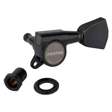 Gotoh GTH13974 SG381 stemmechanieken met Magnum Lock and 04 knoppen, 3L3R, zwart