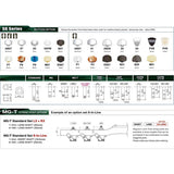 Gotoh GTH13985 SG381 stemmechanieken met Magnum Lock and 05 knoppen, 6R, cosmo zwart