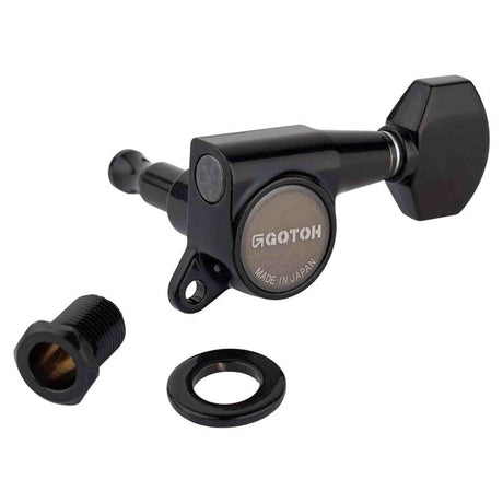 Gotoh GTH13997 SG381 stemmechanieken met Magnum Lock and 07 knoppen, 3L3R, zwart