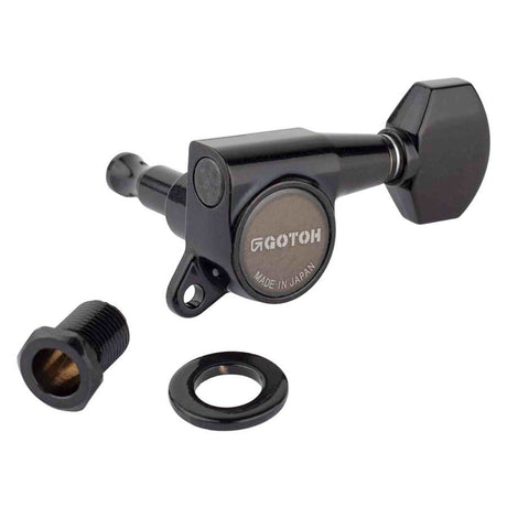 Gotoh GTH14000 SG381 stemmechanieken met Magnum Lock and 07 knoppen, 3L3R, cosmo zwart