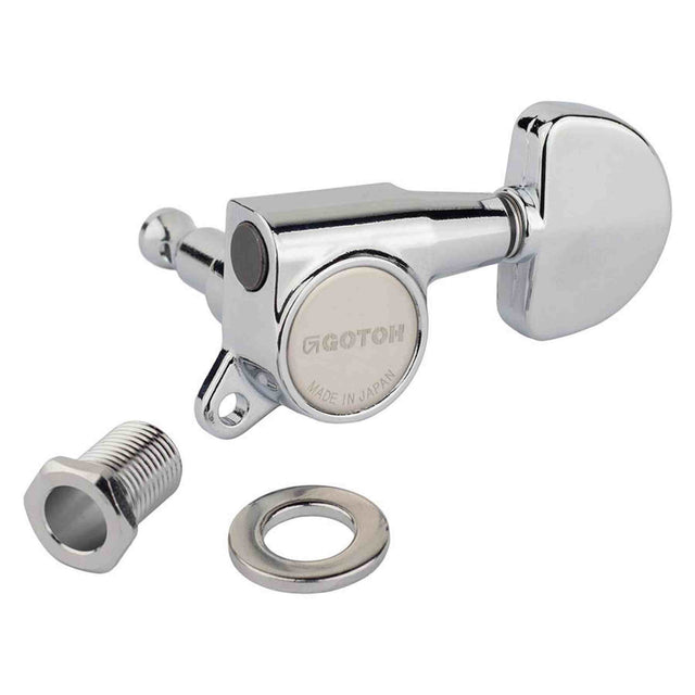 Gotoh GTH14006 SG381 stemmechanieken met Magnum Lock and 20 knoppen, 3L3R, chroom