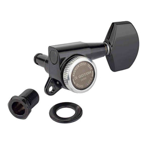 Gotoh GTH14051 SG381 stemmechanieken met Magnum Lock Trad and 01 knoppen, 3L3R, cosmo zwart
