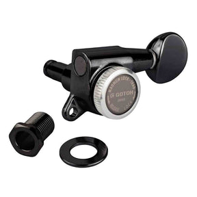Gotoh GTH14066 SG381 stemmechanieken met Magnum Lock Trad and 05 knoppen, 6L, zwart