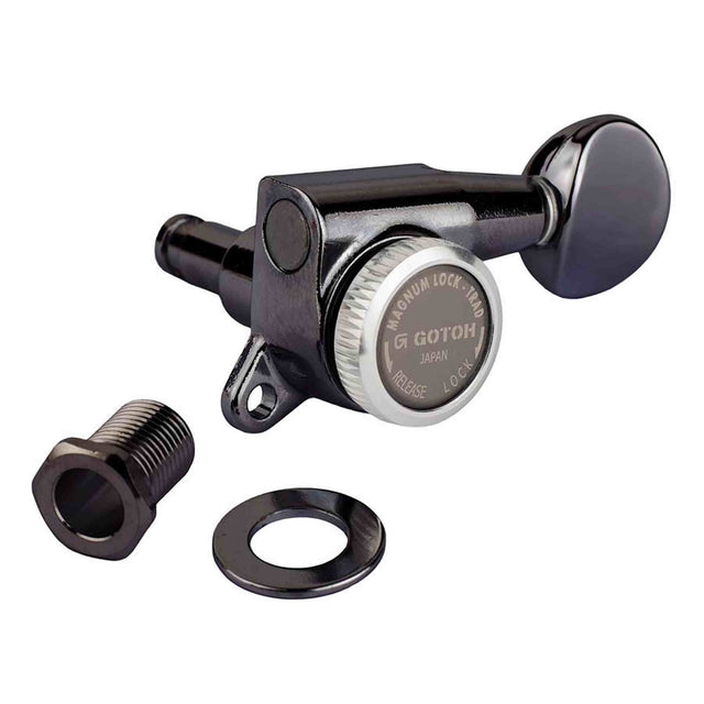 Gotoh GTH14068 SG381 stemmechanieken met Magnum Lock Trad and 05 knoppen, 3L3R, cosmo zwart