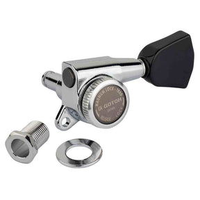 Gotoh GTH14176 SG381 stemmechanieken (posts 6xL) met Magnum Lock Trad and P4B knoppen, 3L3R, chroom