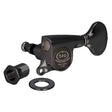 Gotoh GTH14942 SGS510Z stemmechanieken met S5 knoppen, 3L3R, cosmo zwart