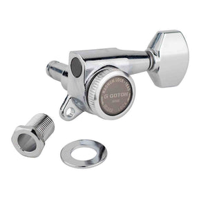 Gotoh GTH15350 SG381 stemmechanieken (posts 6xL) met Magnum Lock Trad and 07 knoppen, 6R, chroom