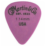 Martin & Co 18A0157 Delrin gitaar plectrums 1.14mm paars 12 pack