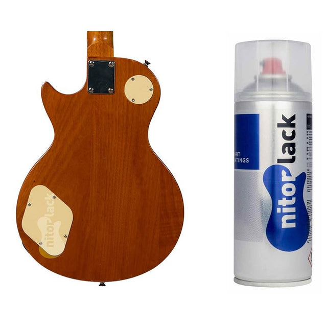 NitorLACK N250806108 Nitrocellulose Lak Dark Rich Mahogany – 400 ml Spuitbus