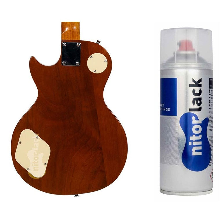 NitorLACK N250807160 Nitrocellulose Lak Donkerbruin – 400 ml Spuitbus