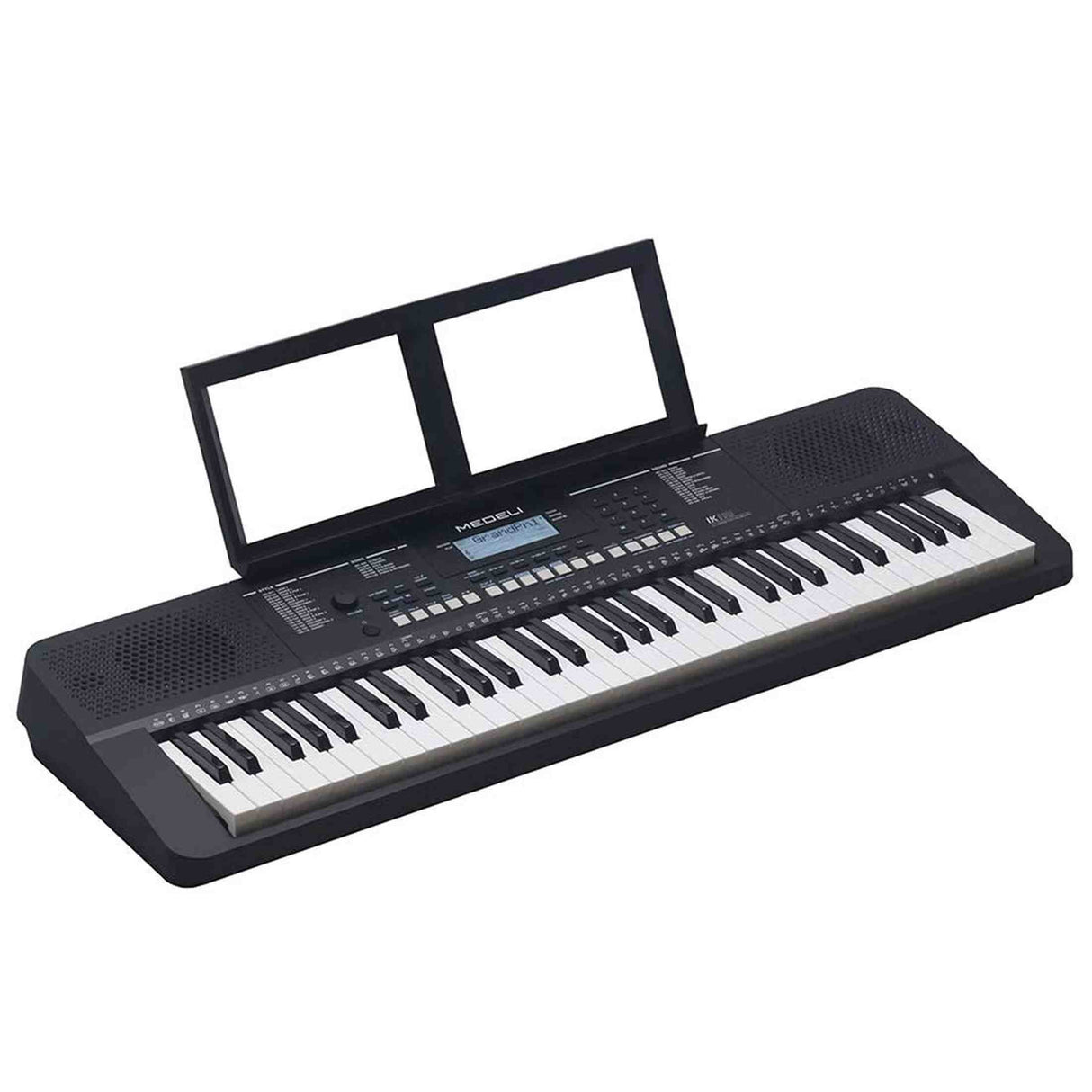 Medeli IK110 Millenium Series keyboard - 61 verlichte aanslaggevoelige toetsen met tutorial systeem en USB-MIDI