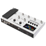 NUX MG-50Li WH Multi-Effects Processor with Amp Modeler, Profiler, Battery, USB Audio, and Carry Bag, White