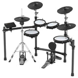 NUX DM-310H All Mesh Head Digitale Drumkit met 10" Snare, 8/8/10 Toms, 12"/14" Cymbals en Hi-Hat Stand
