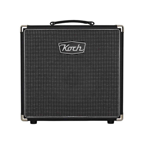 Koch D6/C110BS Durango 6 – 6W 1x10" Buizen Gitaarcombo in Zwart met Zilver Speakerdoek