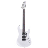 Litejam RGB24/WH Smart Learning Elektrische Gitaar Set White 24 frets HSH RGB LED