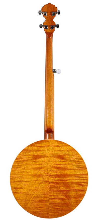 SX BJ565 5-Snarige Bluegrass Banjo 11 Inch Aluminium Rim met Remo Fiberskyn Vel en Gigbag