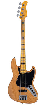 Sire V7N A4/NT Marcus Miller 4-snarige Actieve Basgitaar Natural met Elzen Body en Heritage-3 Preamp