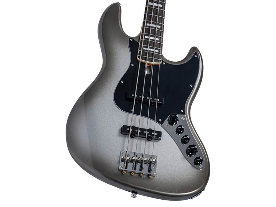 Sire V7N A4/MC Marcus Miller 4-snarige Actieve Basgitaar Mercury met Elzen Body en Heritage-3 Preamp