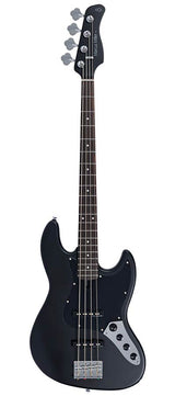 Sire V3N 4/BKS Marcus Miller 4-snarige Actieve Jazz Bas Satin Black met 2-Bands Preamp