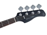 Sire V3N 4/BKS Marcus Miller 4-snarige Actieve Jazz Bas Satin Black met 2-Bands Preamp