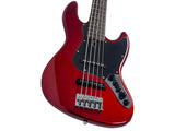 Sire V3N 5/CAR Marcus Miller 5-snarige Actieve Jazz Bas Candy Apple Red met 2-Bands Preamp
