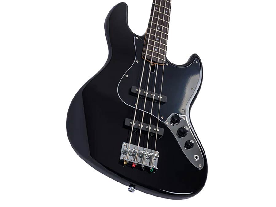 Sire Marcus Miller V1 4/BK V Series 4-snarige Basgitaar Set met 40W Versterker