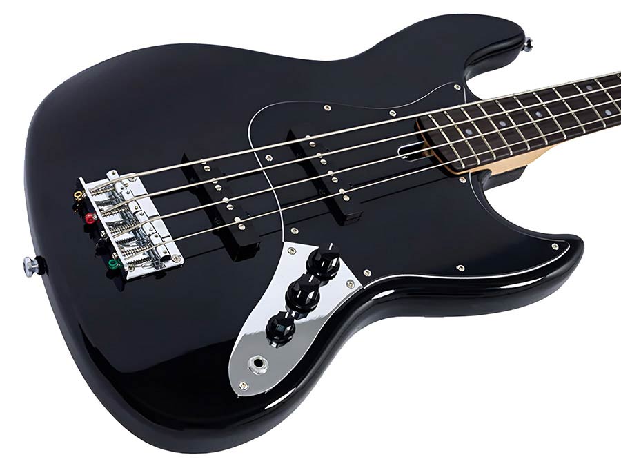 Sire Marcus Miller V1 4/BK V Series 4-snarige Basgitaar Set met 40W Versterker