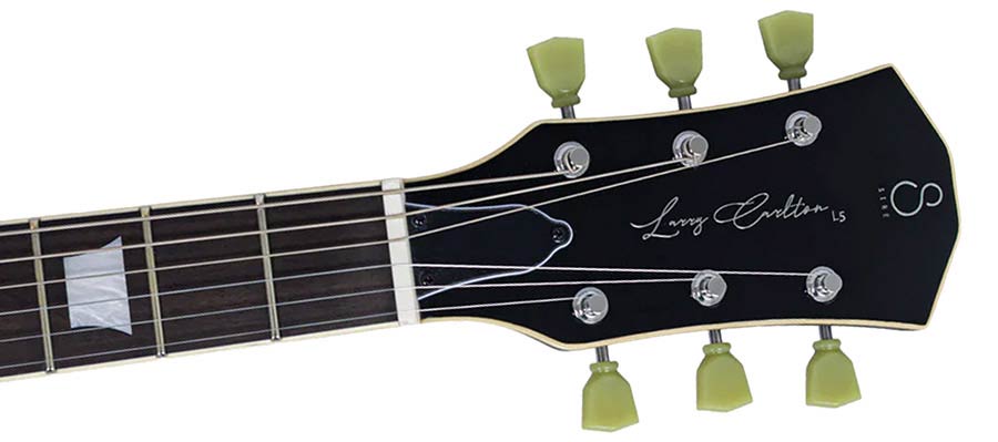 Sire L5/TS Larry Carlton L-Style Elektrische Gitaar Tobacco Sunburst met Flame Maple Top en Coil Split