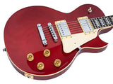 Sire L5/CAR Larry Carlton L-Style Elektrische Gitaar Candy Apple Red met Mahonie Body en Coil Split
